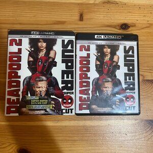 Deadpool 2 (4K Ultra HD+Bluray) No Digital w/OOP Slipcover Used Good Condition $